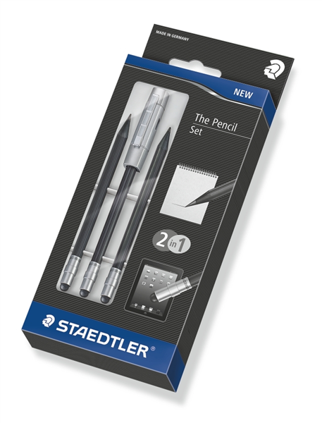 The Pencil Set by Staedtler (3 x HB Pencils with Stylus Tips)